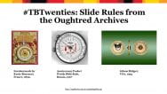 Examples of older slide rules