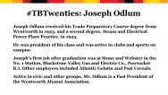 biography of Joseph Odlum
